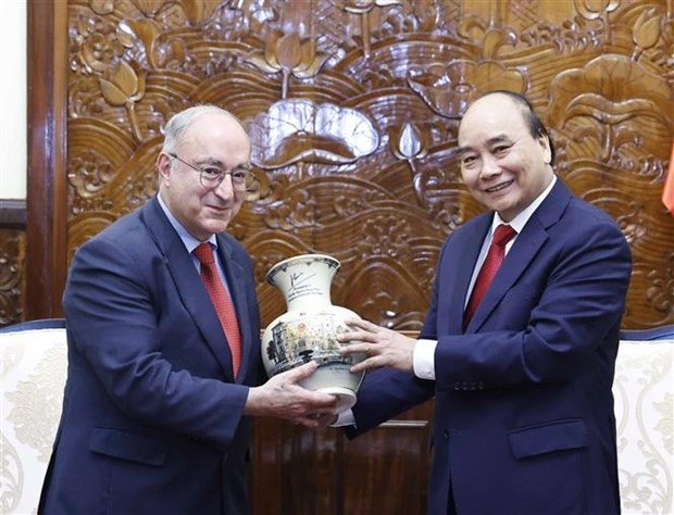 President welcomes leader of World University Service of Germany